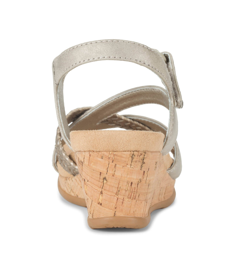 Farah Wedge Sandal Champagne - Women
