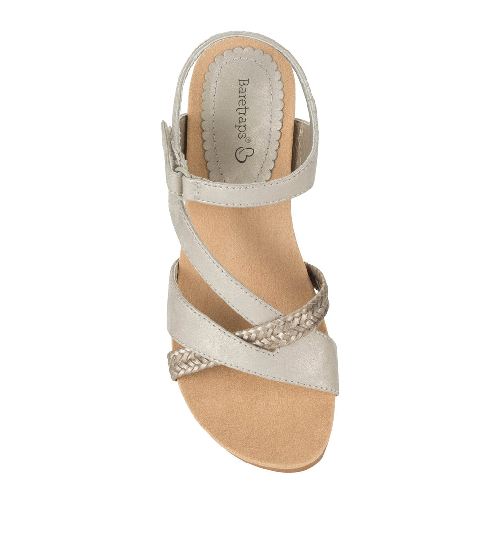 Farah Wedge Sandal Champagne - Women