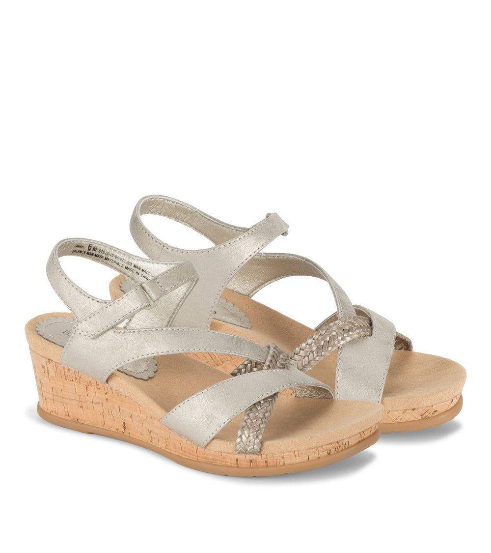 Farah Wedge Sandal Champagne - Women