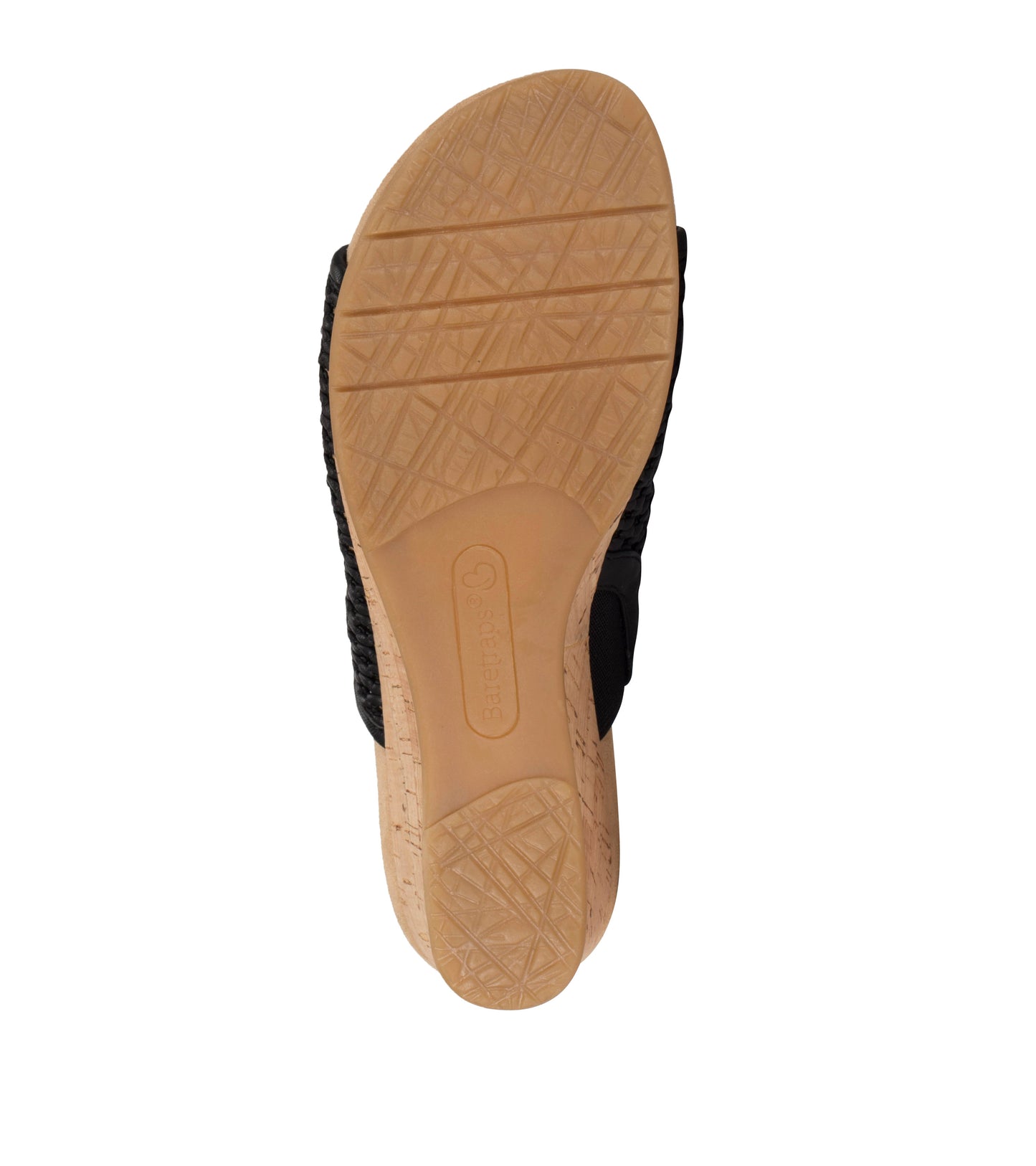 Flossey Wedge Slide Sandal Black - Women