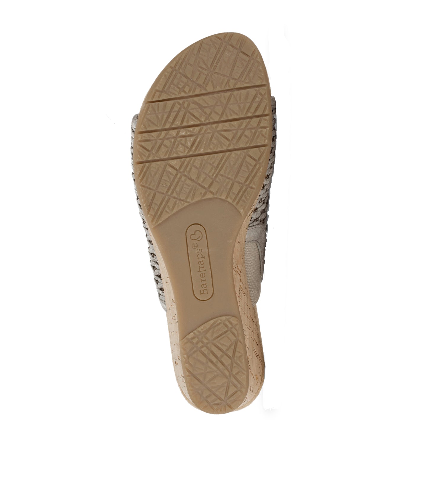 Flossey Wedge Slide Sandal Champagne - Women