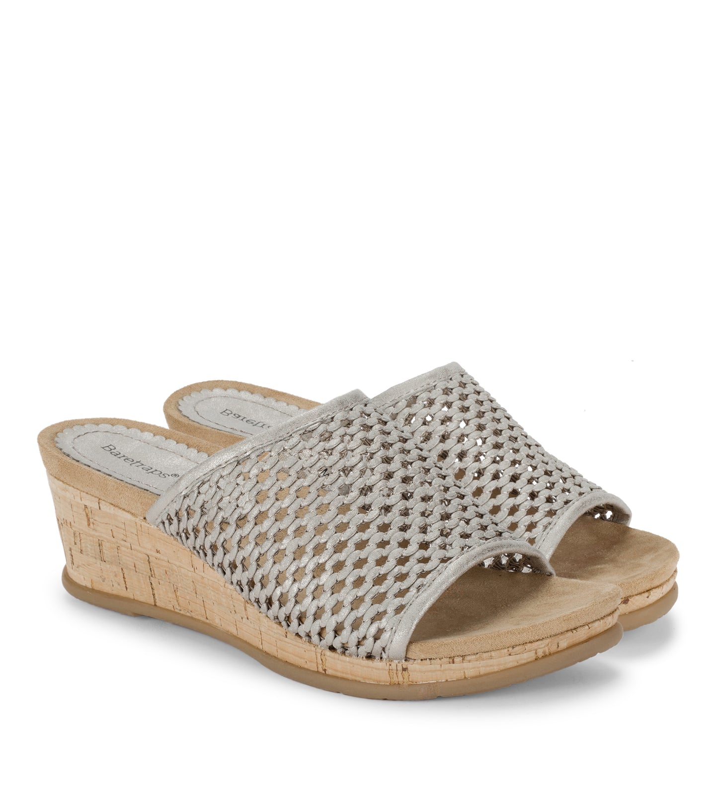 Flossey Wedge Slide Sandal Champagne - Women