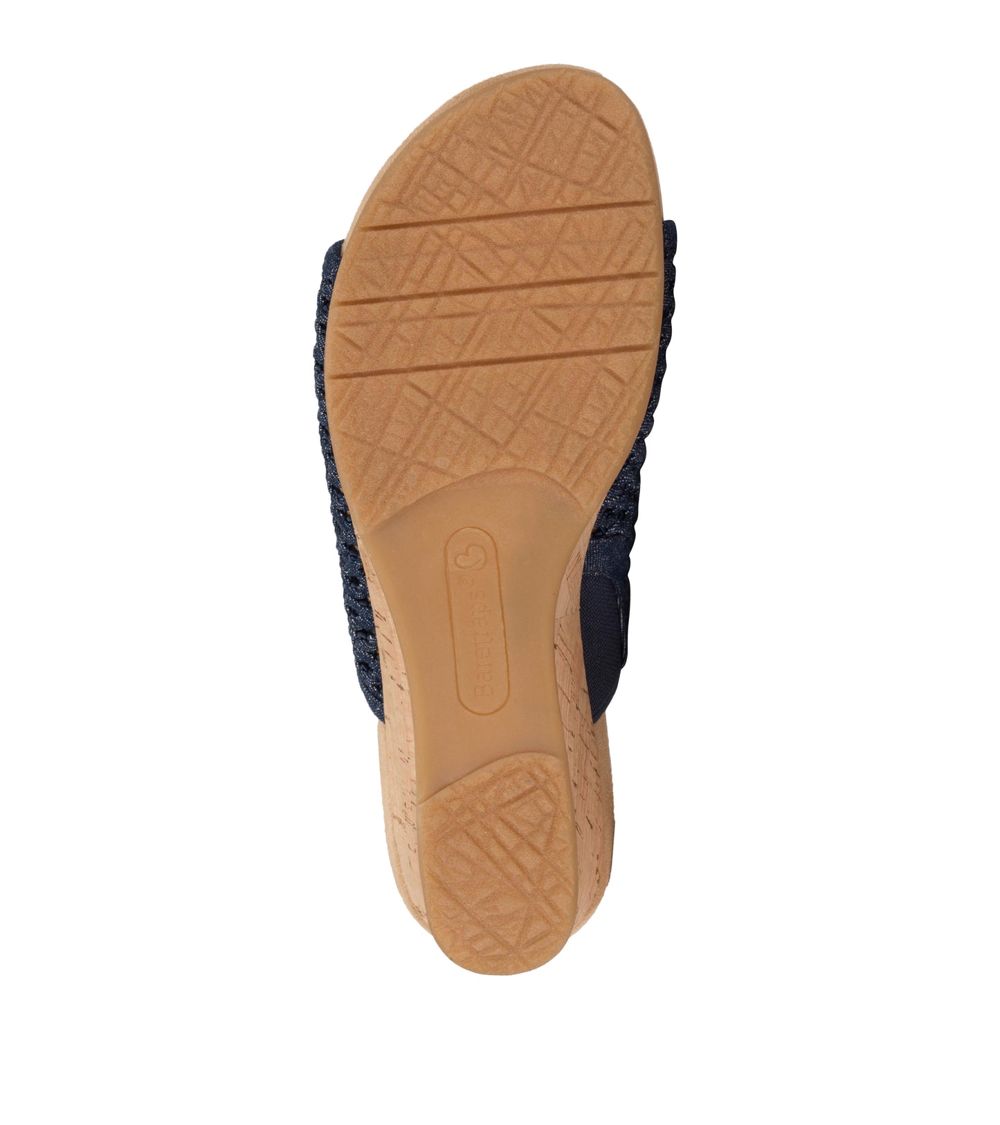 Flossey Wedge Slide Sandal Dark Denim - Women