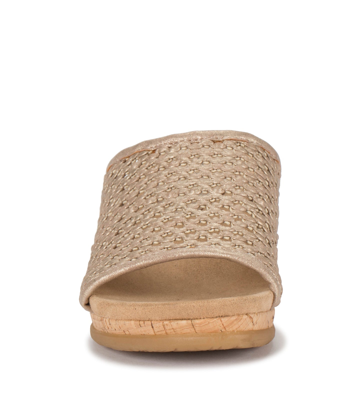 Flossey Wedge Slide Sandal Soft Gold - Women