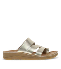 Fresha Slide Sandal Gold - Women