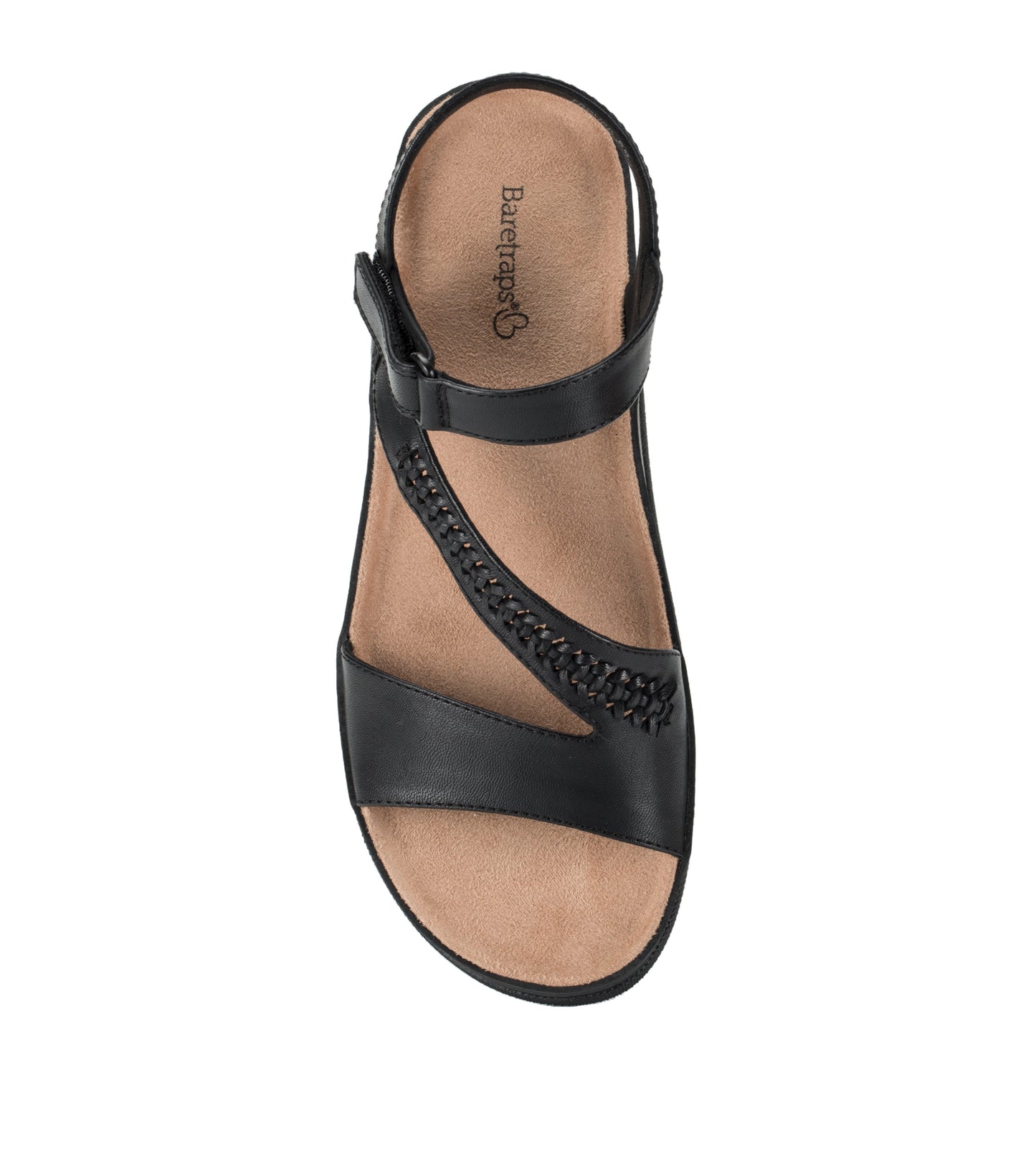 Frolick Wedge Sandal Black - Women