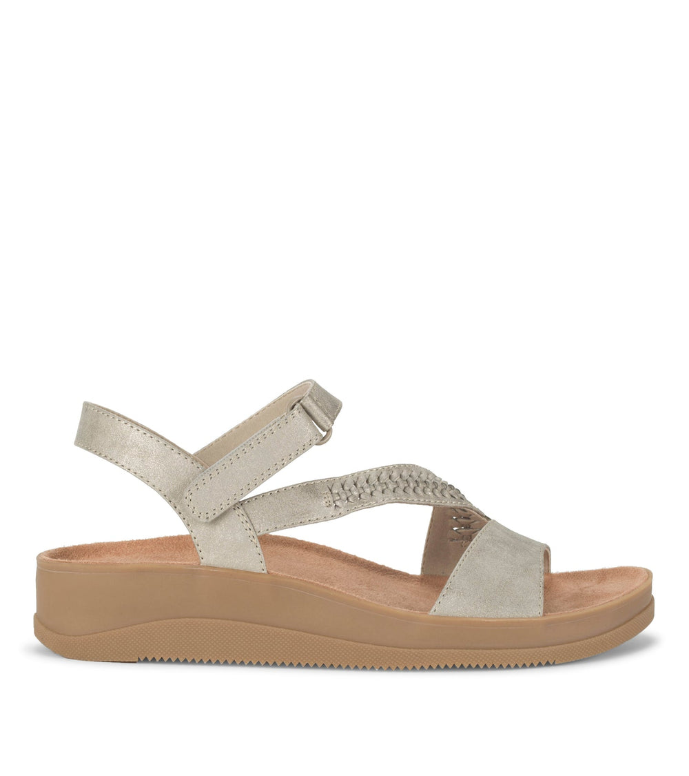 Frolick Wedge Sandal Champagne - Women