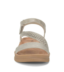 Frolick Wedge Sandal Champagne - Women
