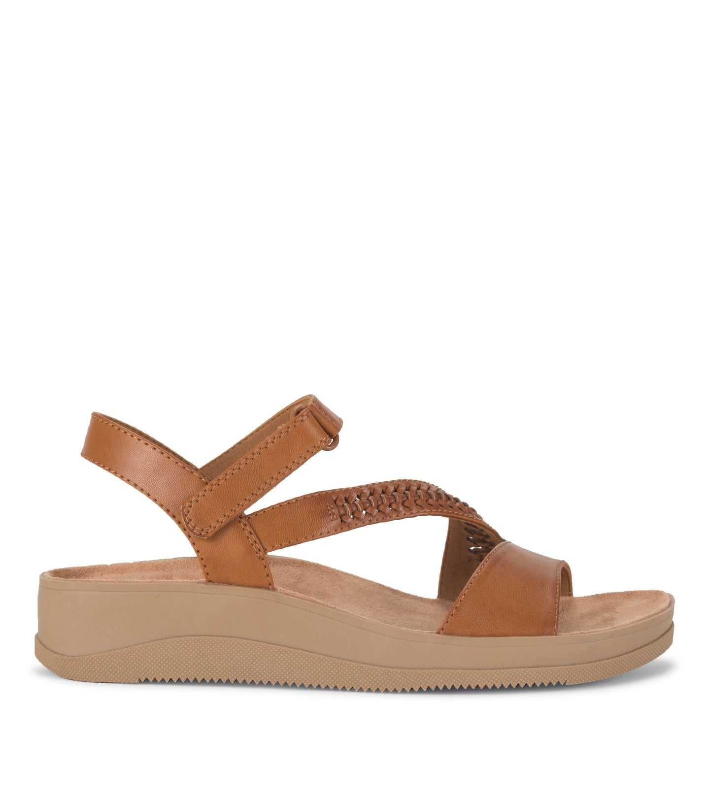 Frolick Wedge Sandal Dark Caramel - Women