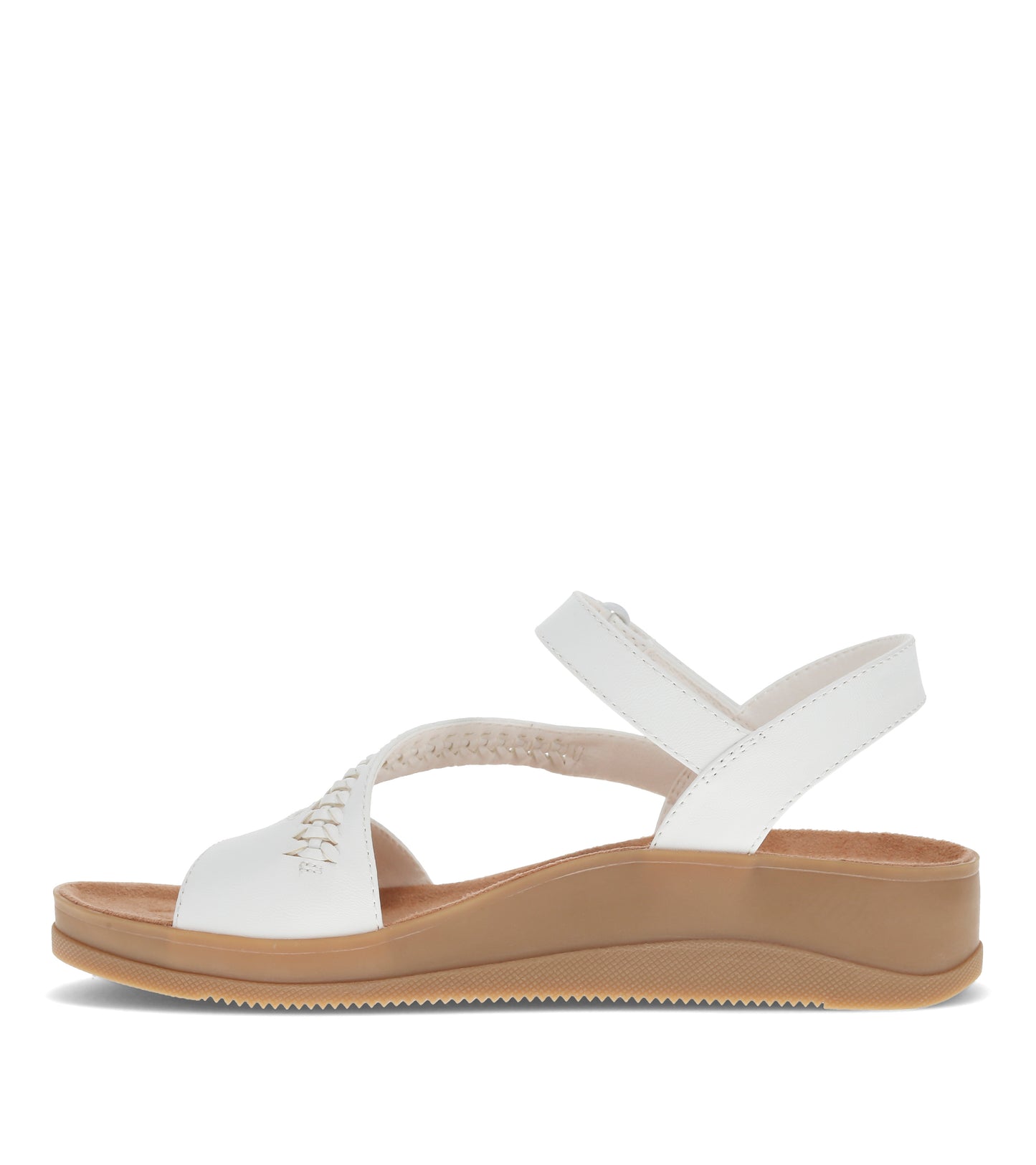 Frolick Wedge Sandal White - Women