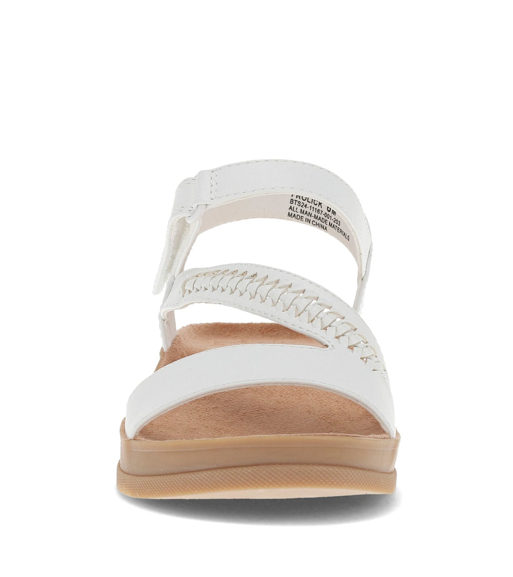 Frolick Wedge Sandal White - Women