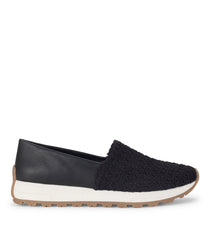 Gennie Slip On Black Crochet - Women