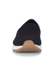 Gennie Slip On Black Crochet - Women