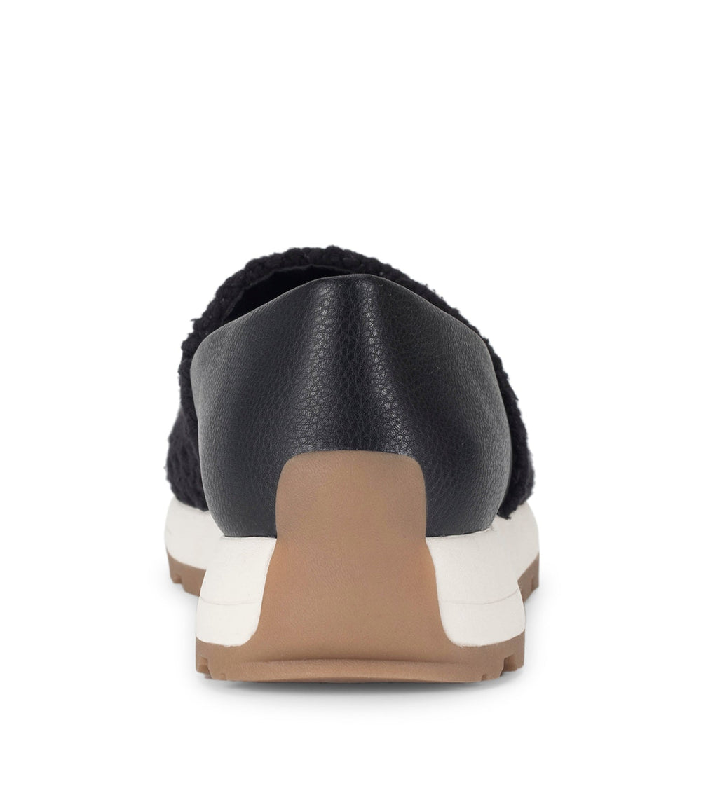 Gennie Slip On Black Crochet - Women
