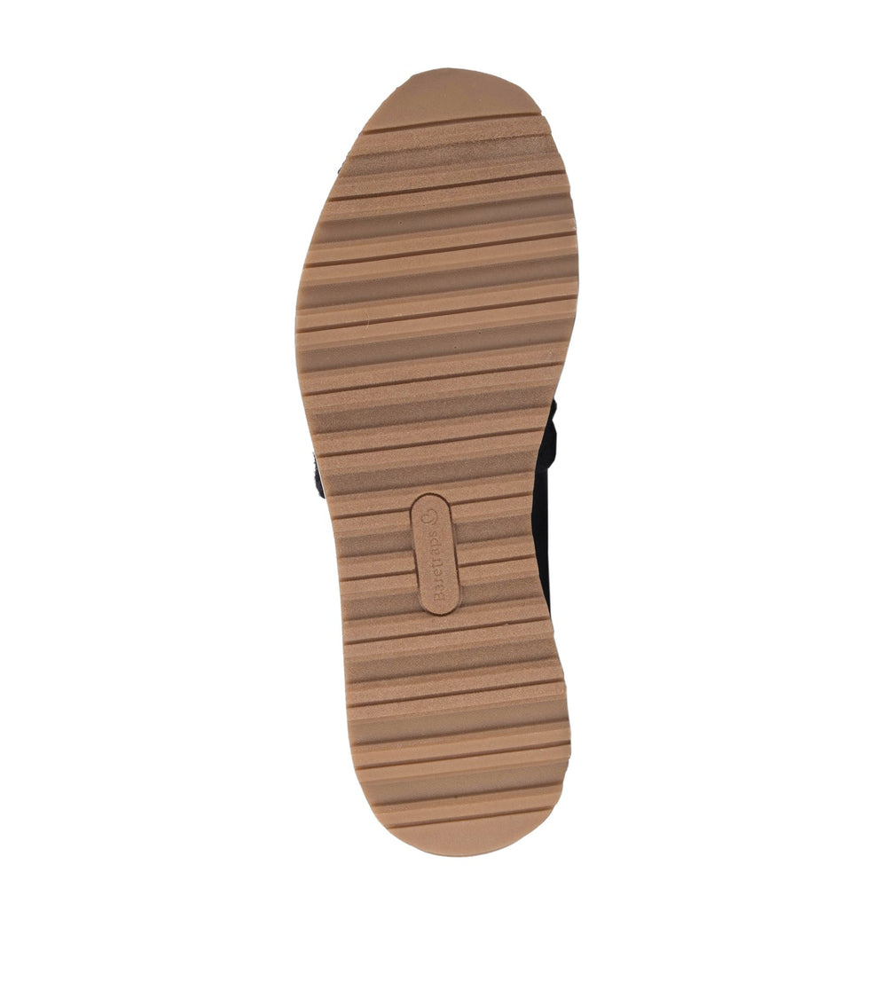 Gennie Slip On Black Crochet - Women