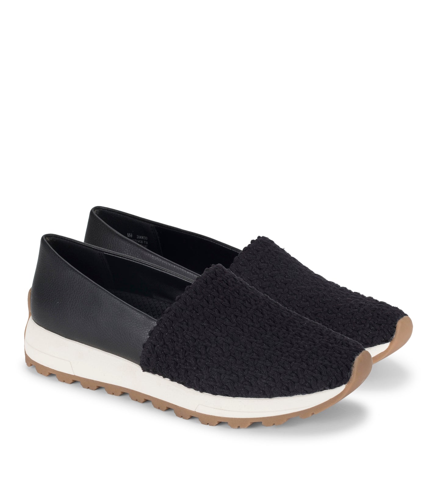 Gennie Slip On Black Crochet - Women