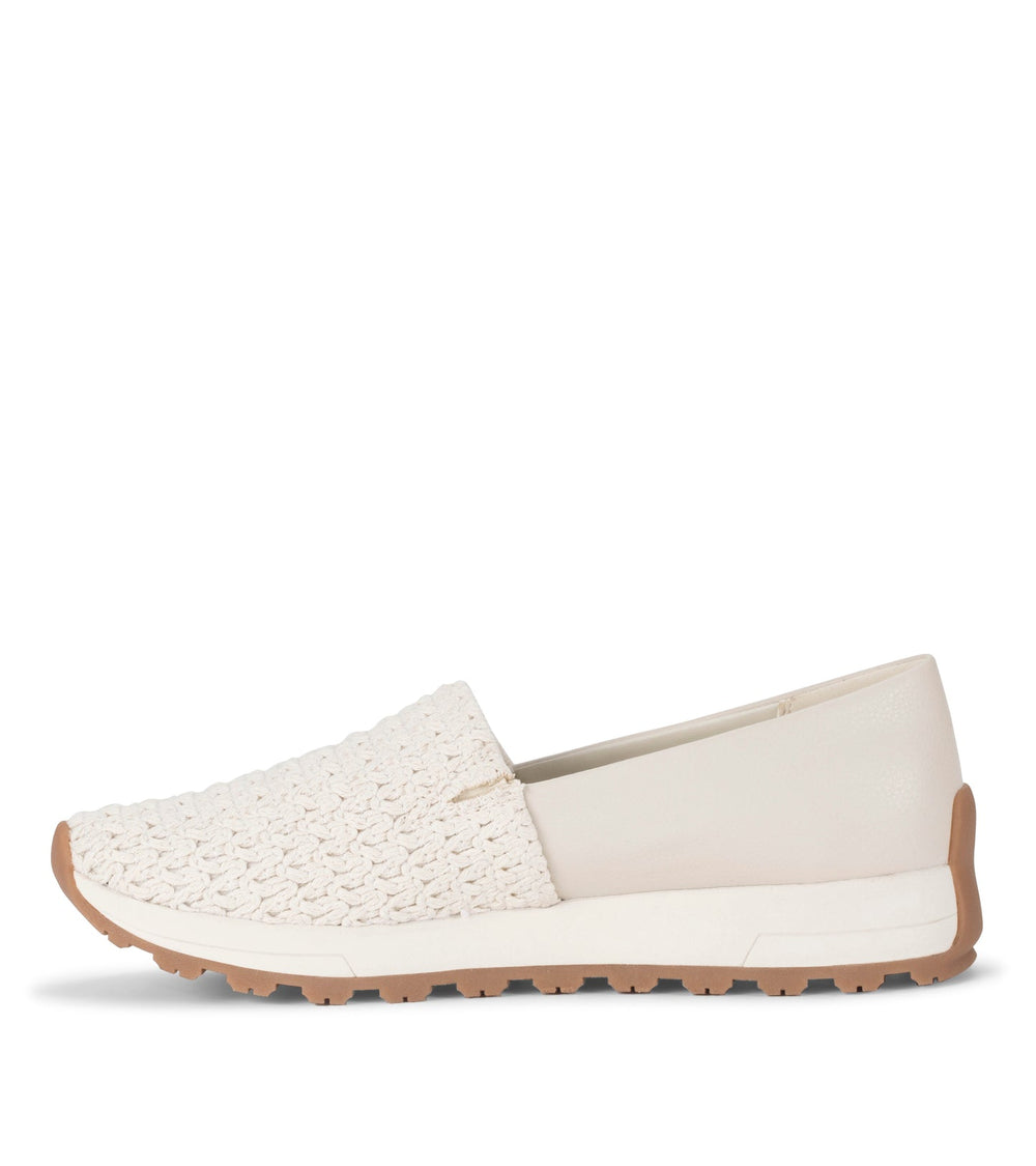 Gennie Slip On Natural Crochet - Women
