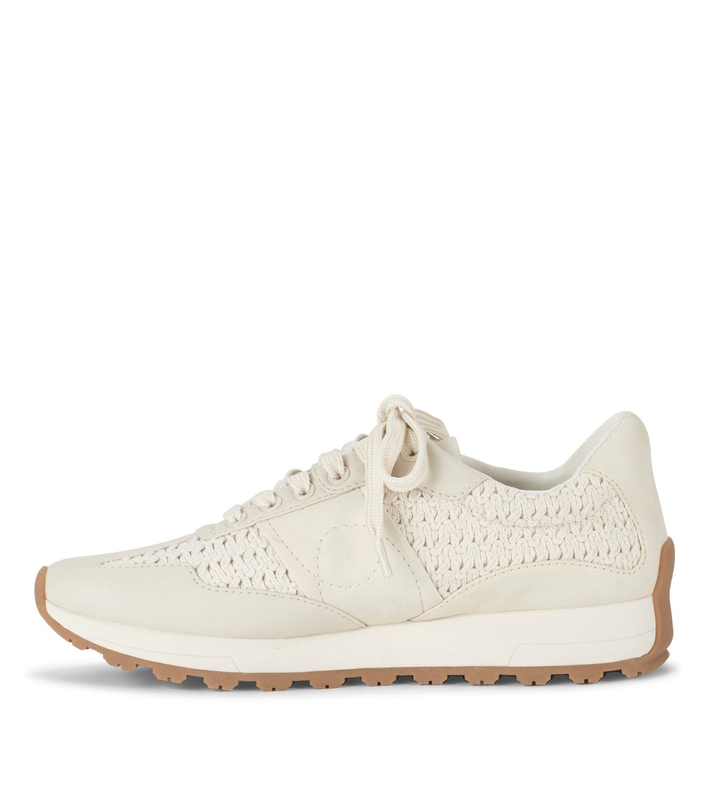 Gwenda Lace Up Sneaker Natural Multi - Women