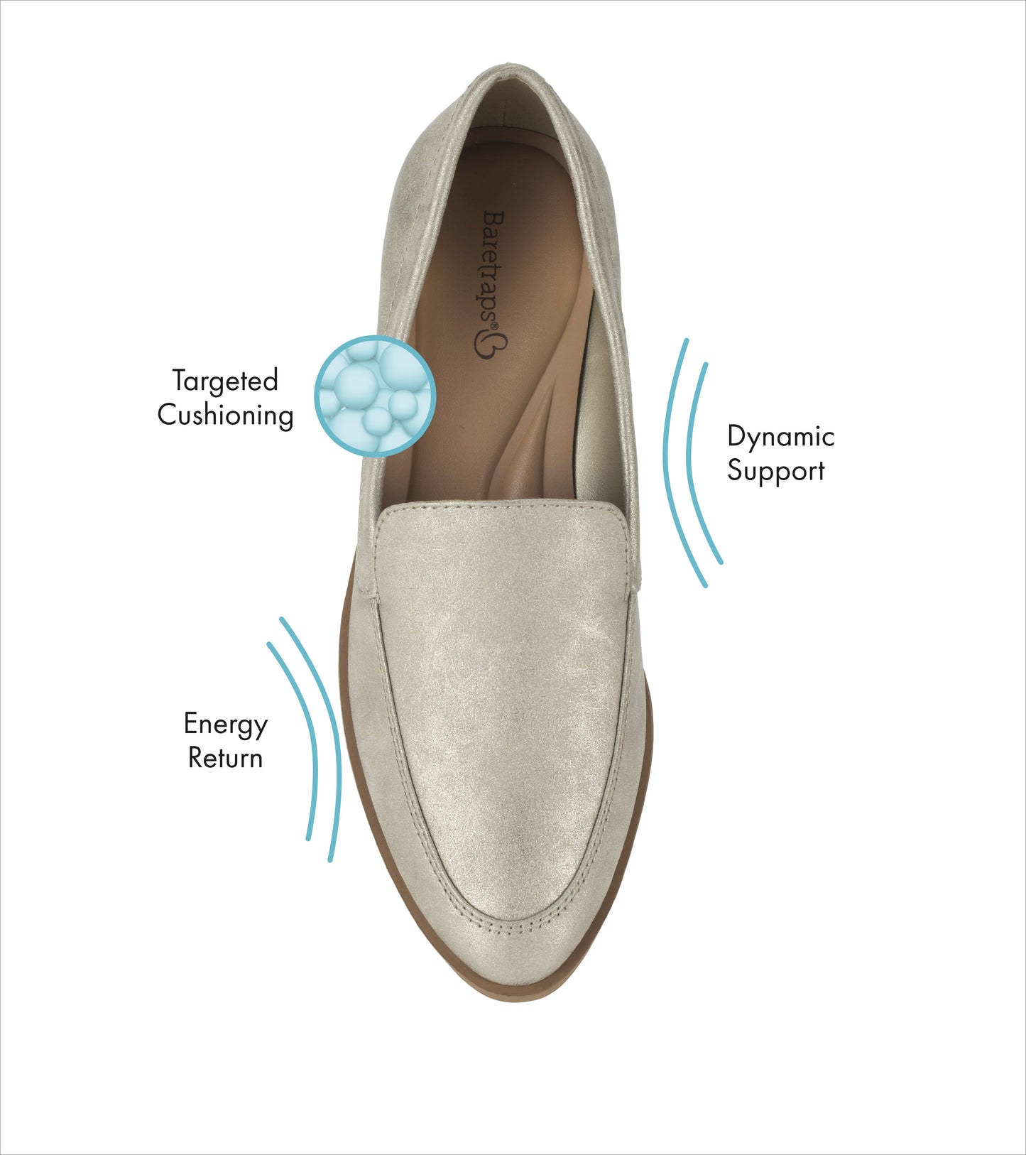 Hydie Loafer Champagne - Women