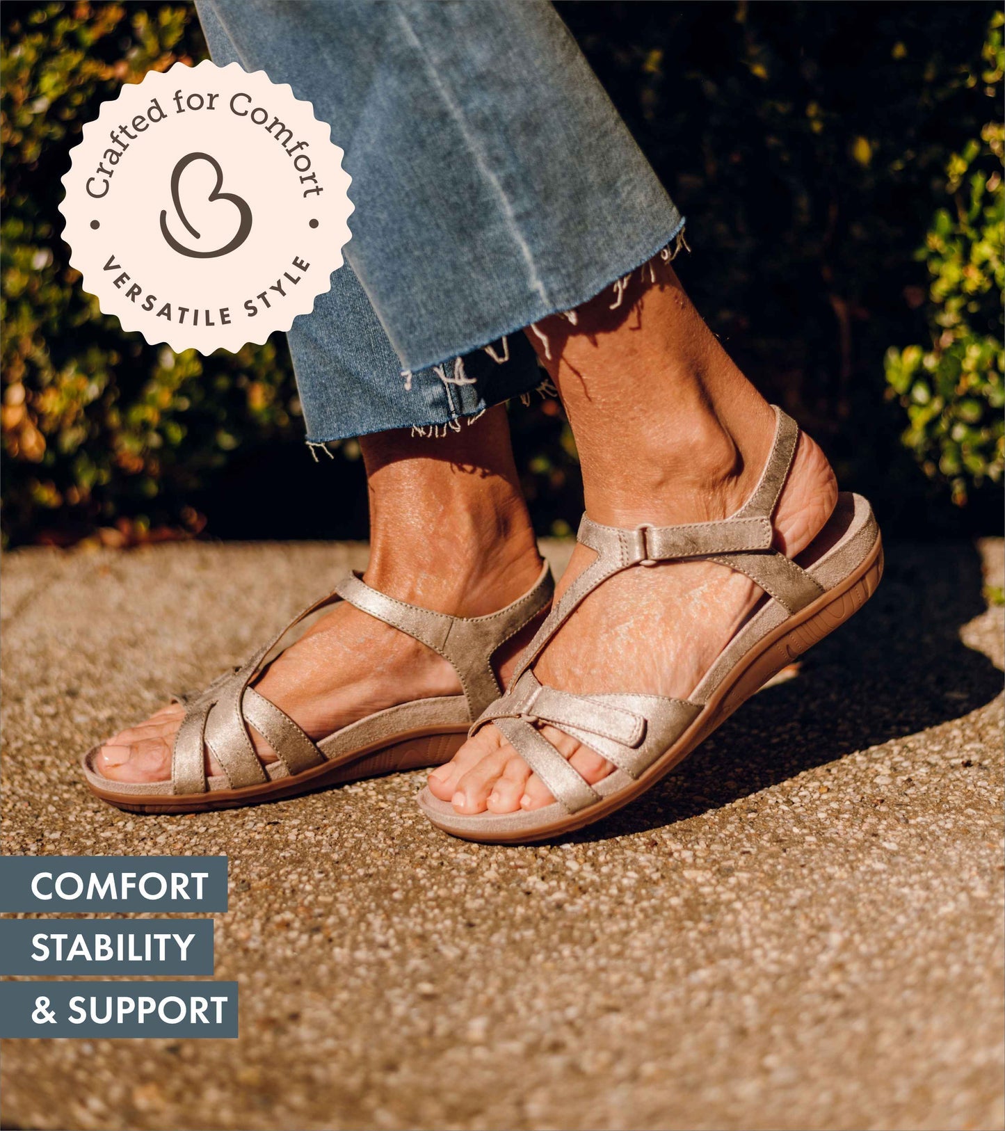Jaxen Sandal Caramel - Women