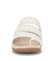 Jonelle Slide Sandal White - Women
