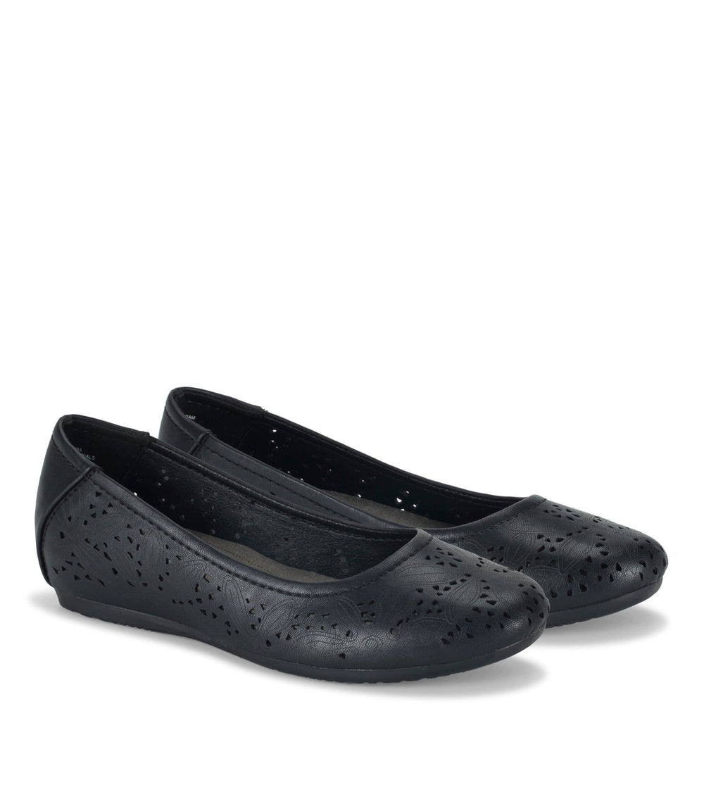Mariah Casual Flat - Black | Baretraps Black - Women