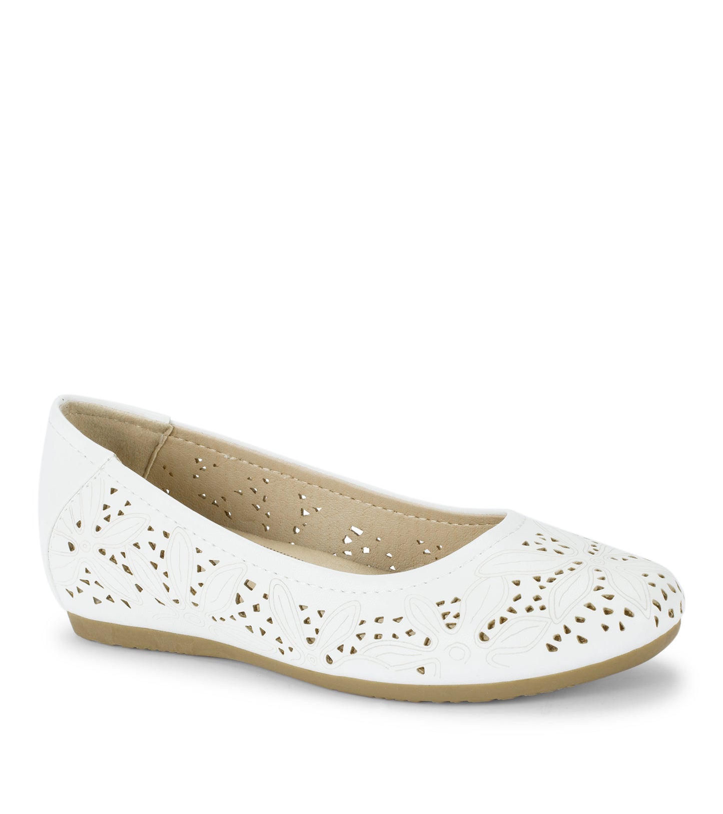 Mariah Casual Flat White - Women