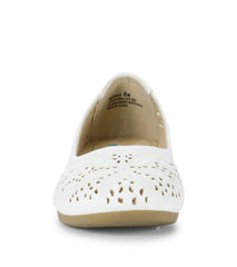 Mariah Casual Flat White - Women