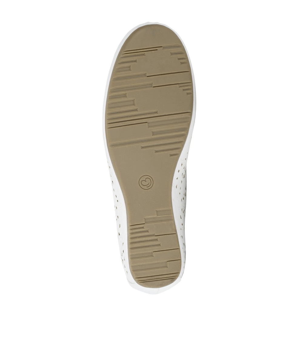 Mariah Casual Flat White - Women