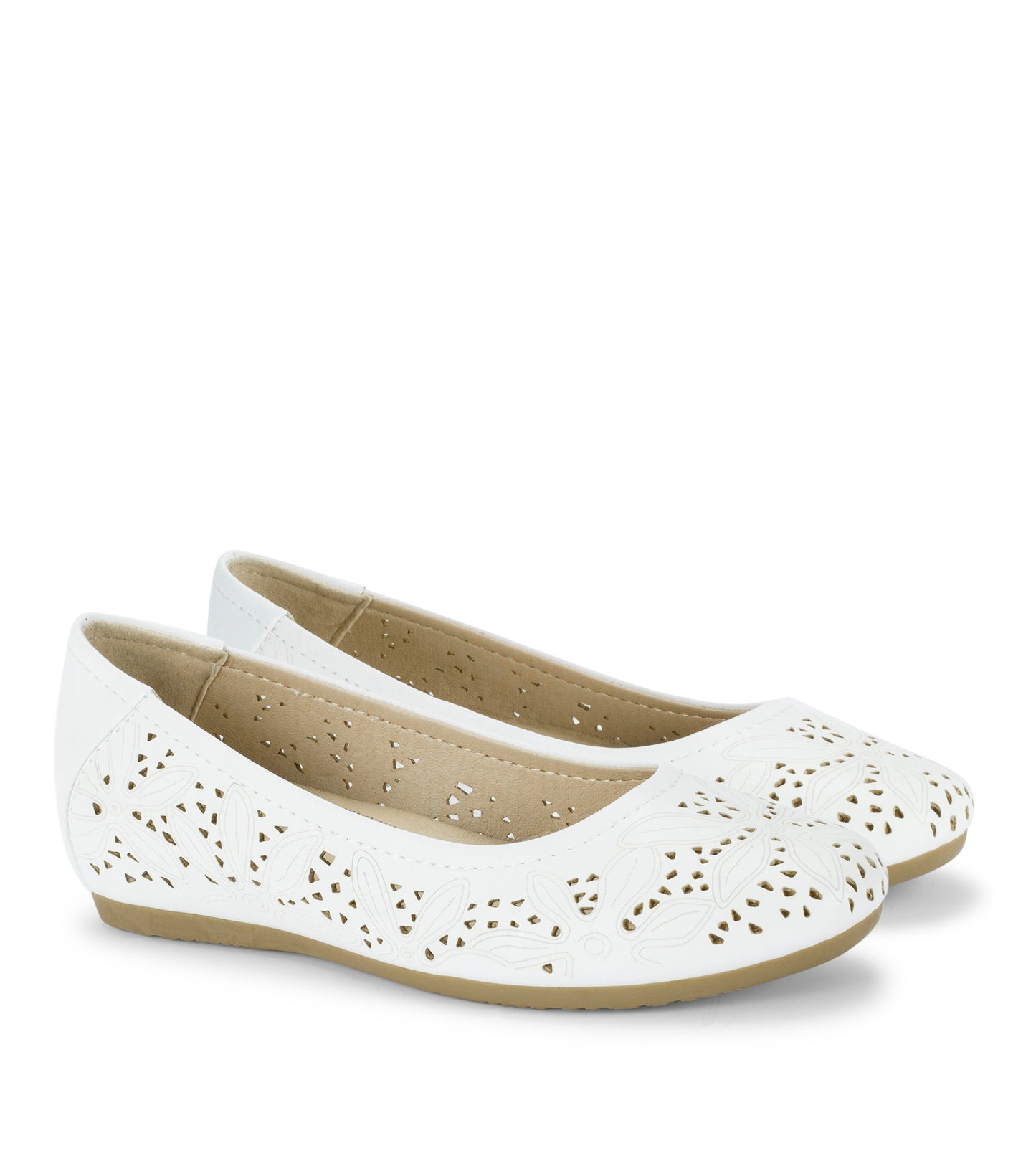 Mariah Casual Flat White - Women