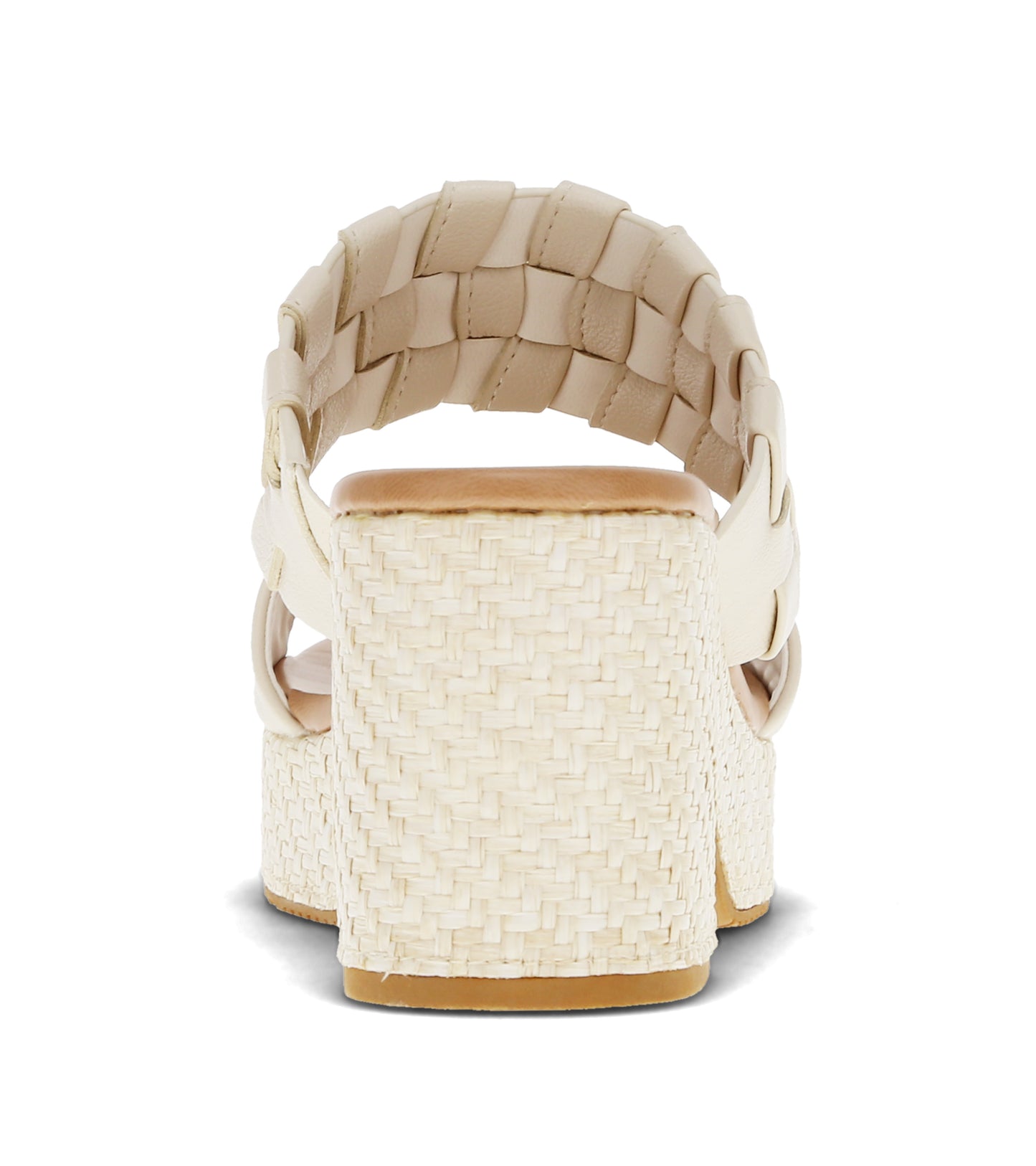 Mavis Block Heel Slide Sandal Cream - Women