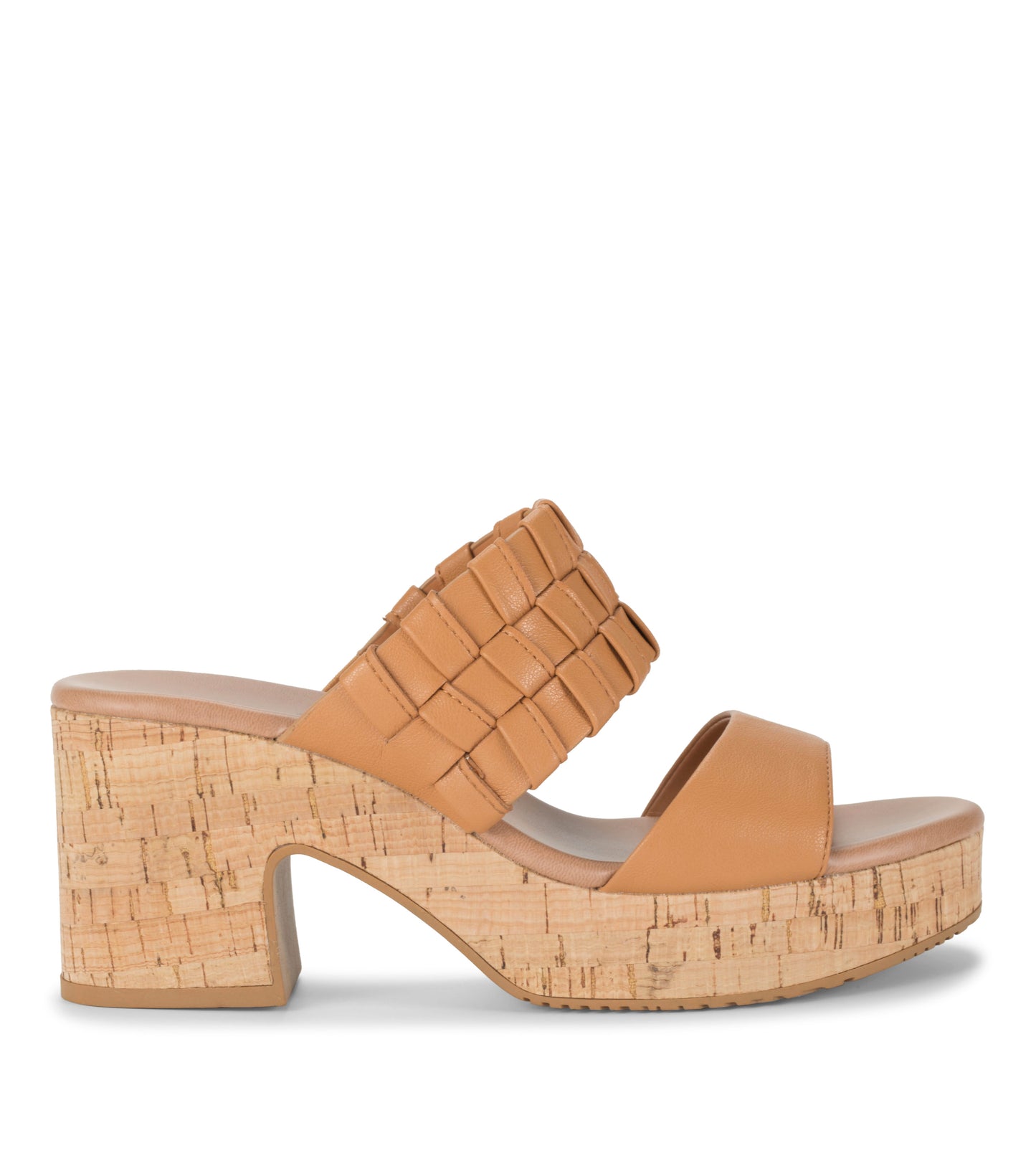 Mavis Block Heel Slide Sandal Dune - Women