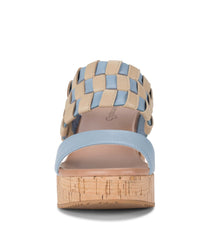 Mavis Block Heel Slide Sandal Island Blue - Women