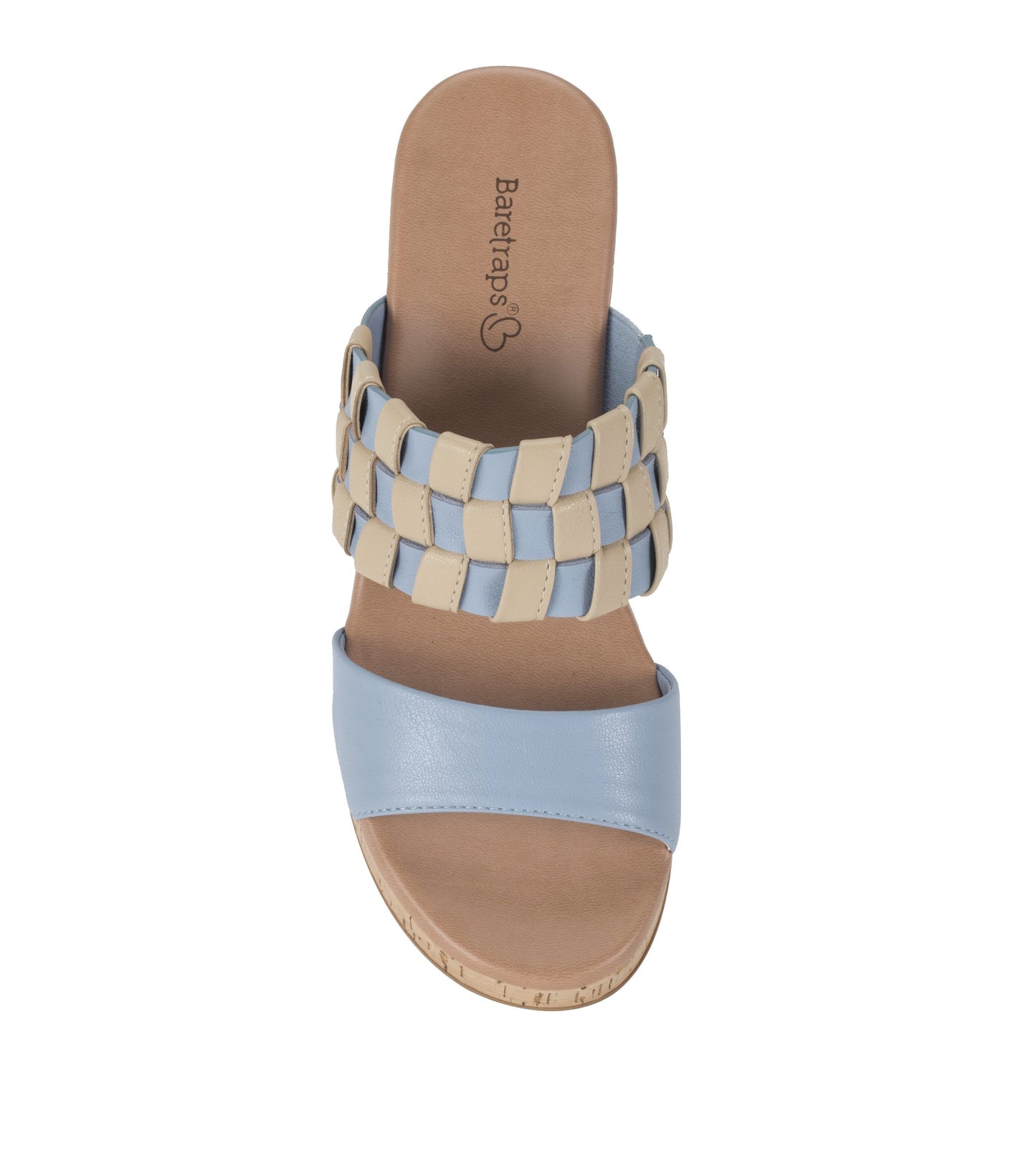 Mavis Block Heel Slide Sandal Island Blue - Women