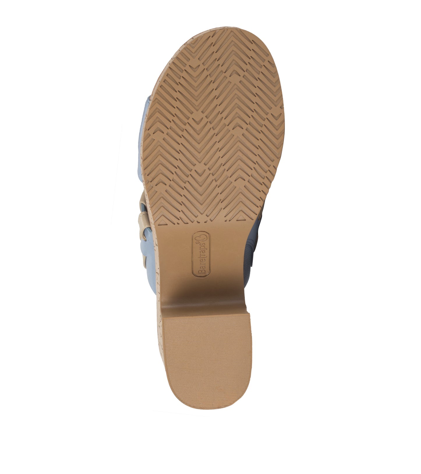Mavis Block Heel Slide Sandal Island Blue - Women