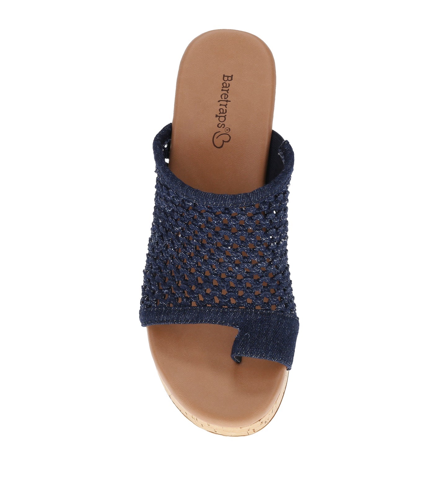 Michaela Block Heel Sandal Dark Denim - Women