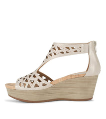 Miriam Wedge Sandal Soft Gold - Women
