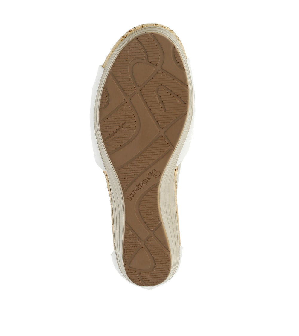 Miriam Wedge Sandal White - Women