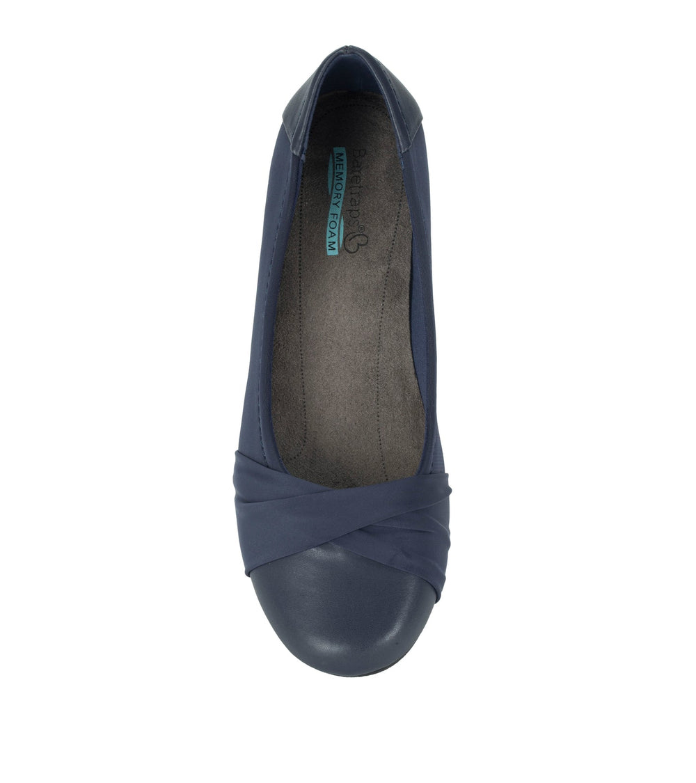 Mitsy Casual Flat Navy - Women