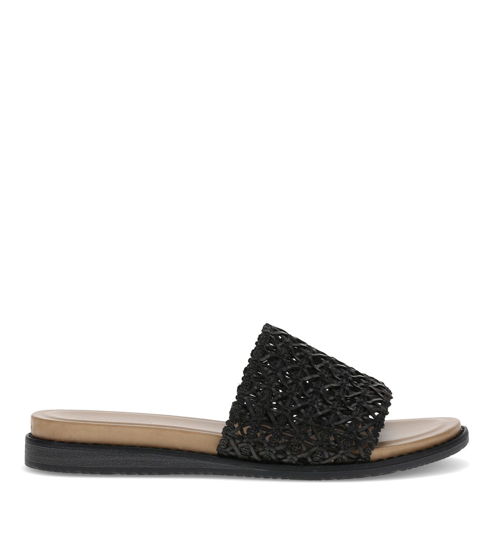 Noya Slide Sandal Black - Women