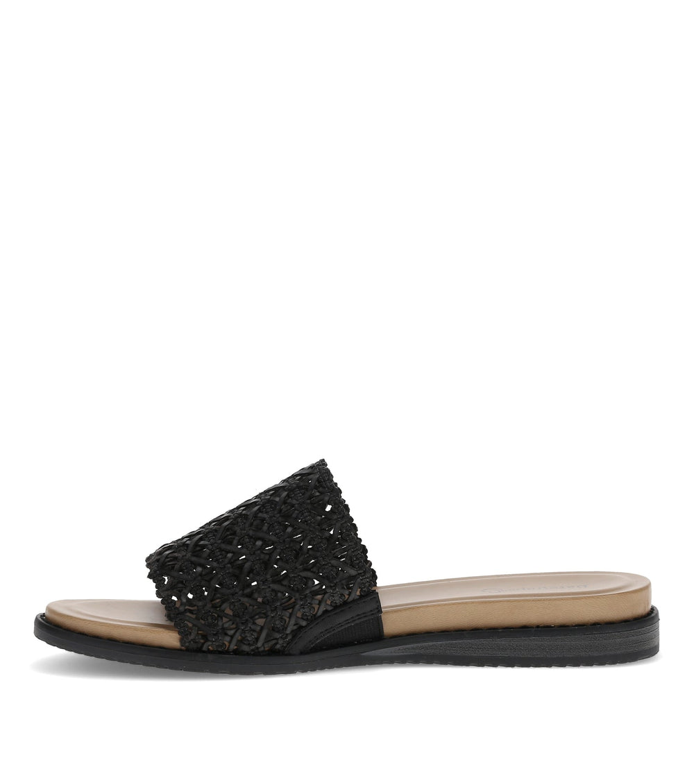 Noya Slide Sandal Black - Women