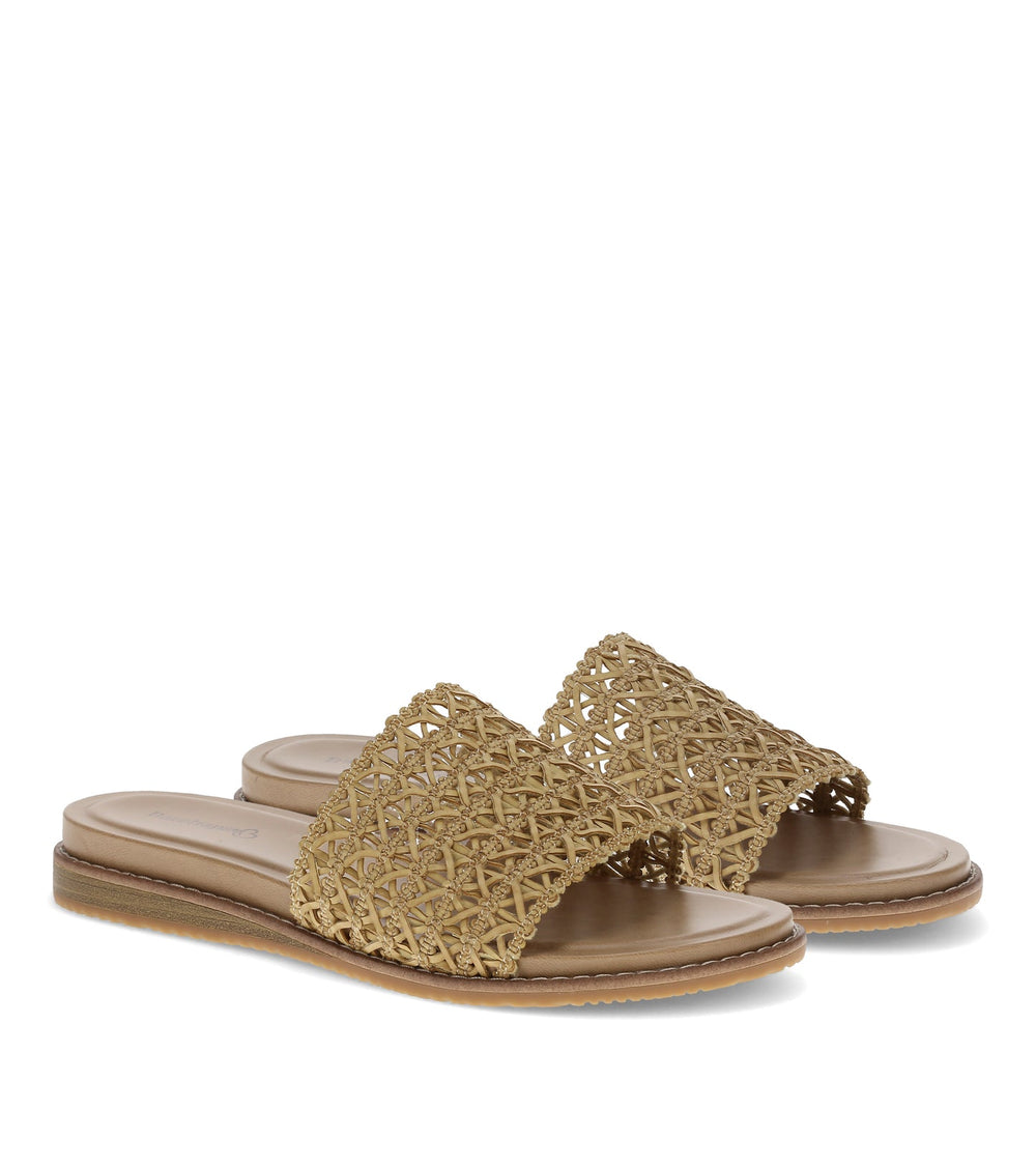 Noya Slide Sandal Natural - Women