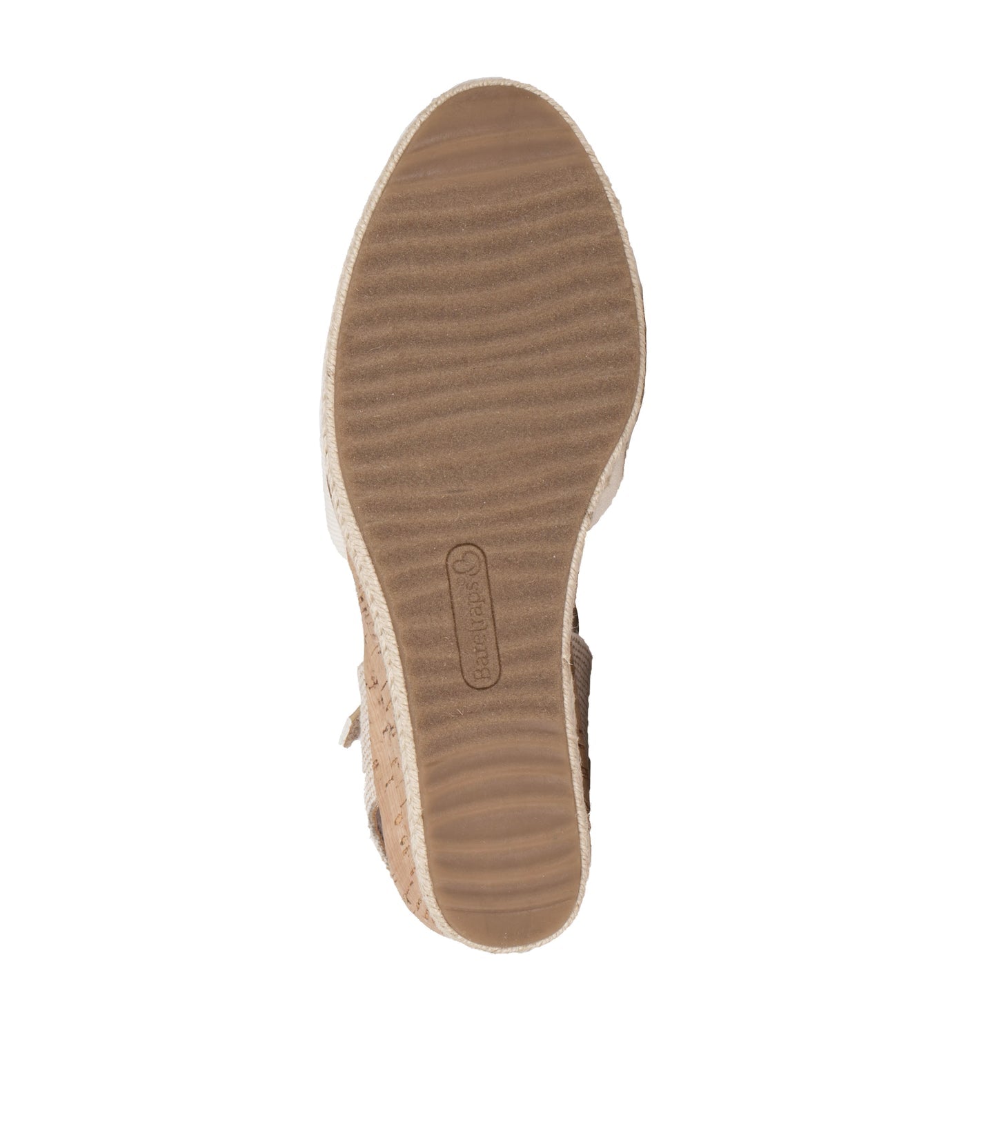 Ocean Closed Toe Wedge Sandal Cream - Women