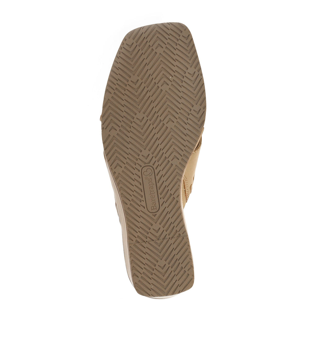 Paige Wedge Sandal Caramel - Women