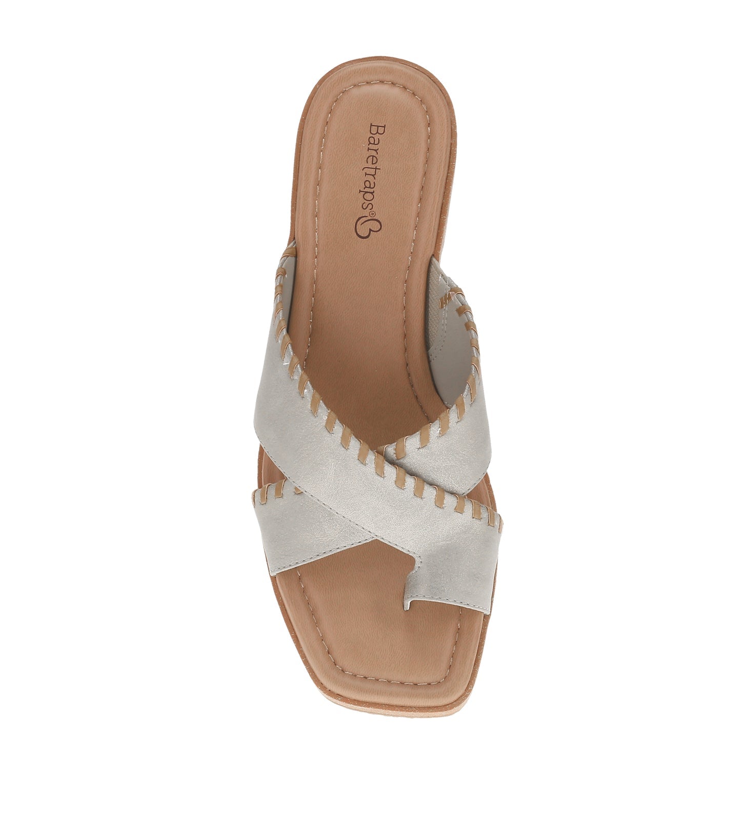 Paige Wedge Sandal Champagne Canvas - Women
