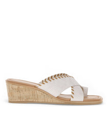Paige Wedge Sandal Cream - Women