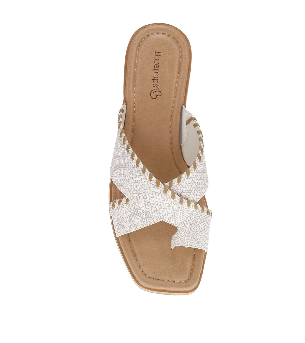 Paige Wedge Sandal Cream - Women