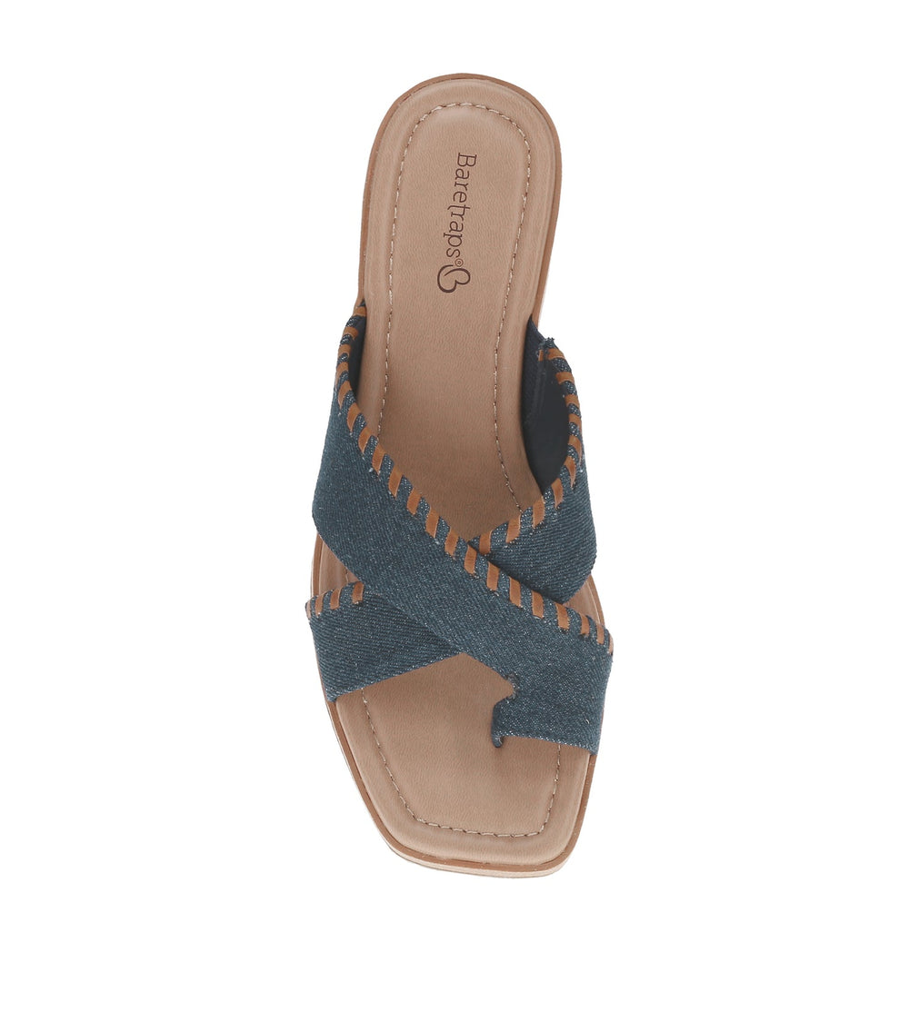 Paige Wedge Sandal Dark Denim - Women