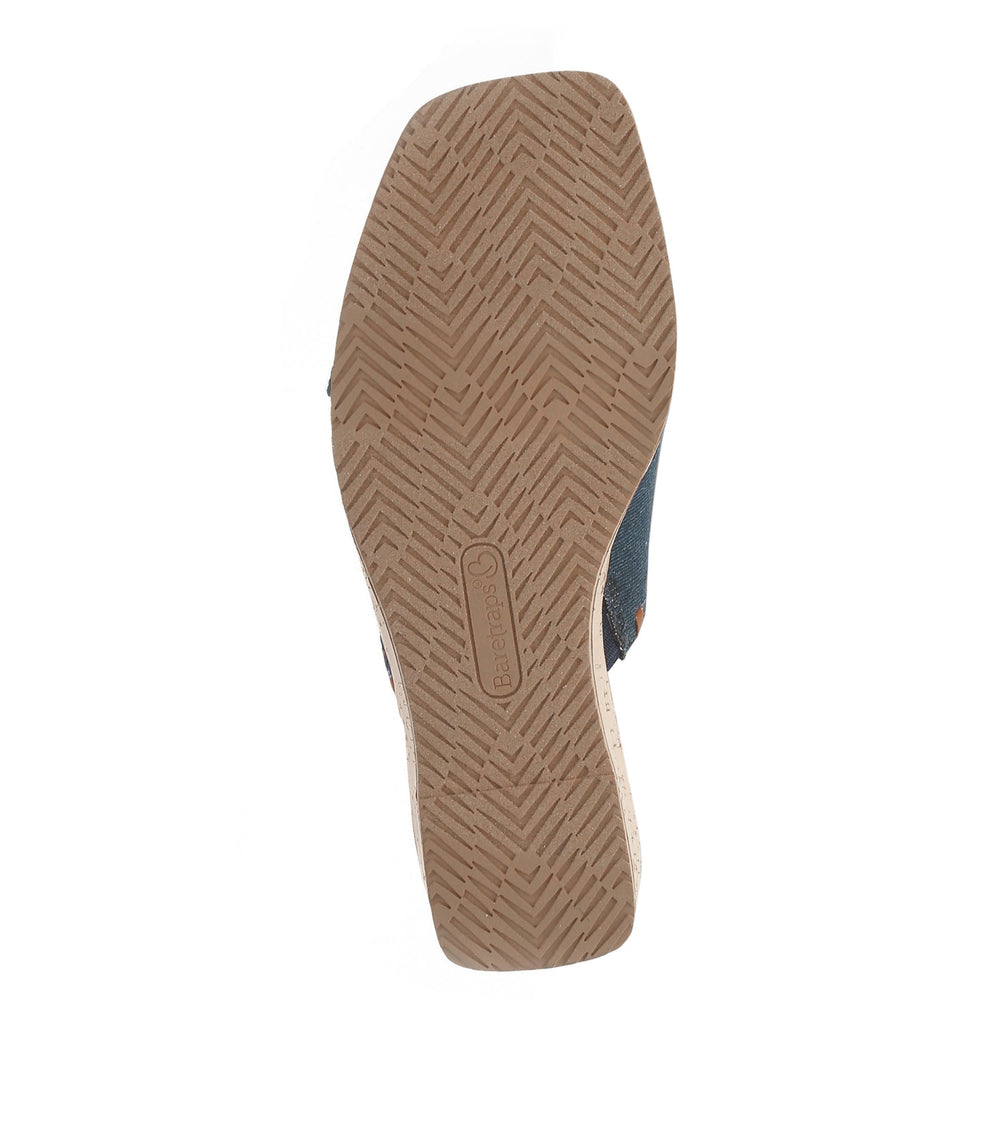 Paige Wedge Sandal Dark Denim - Women