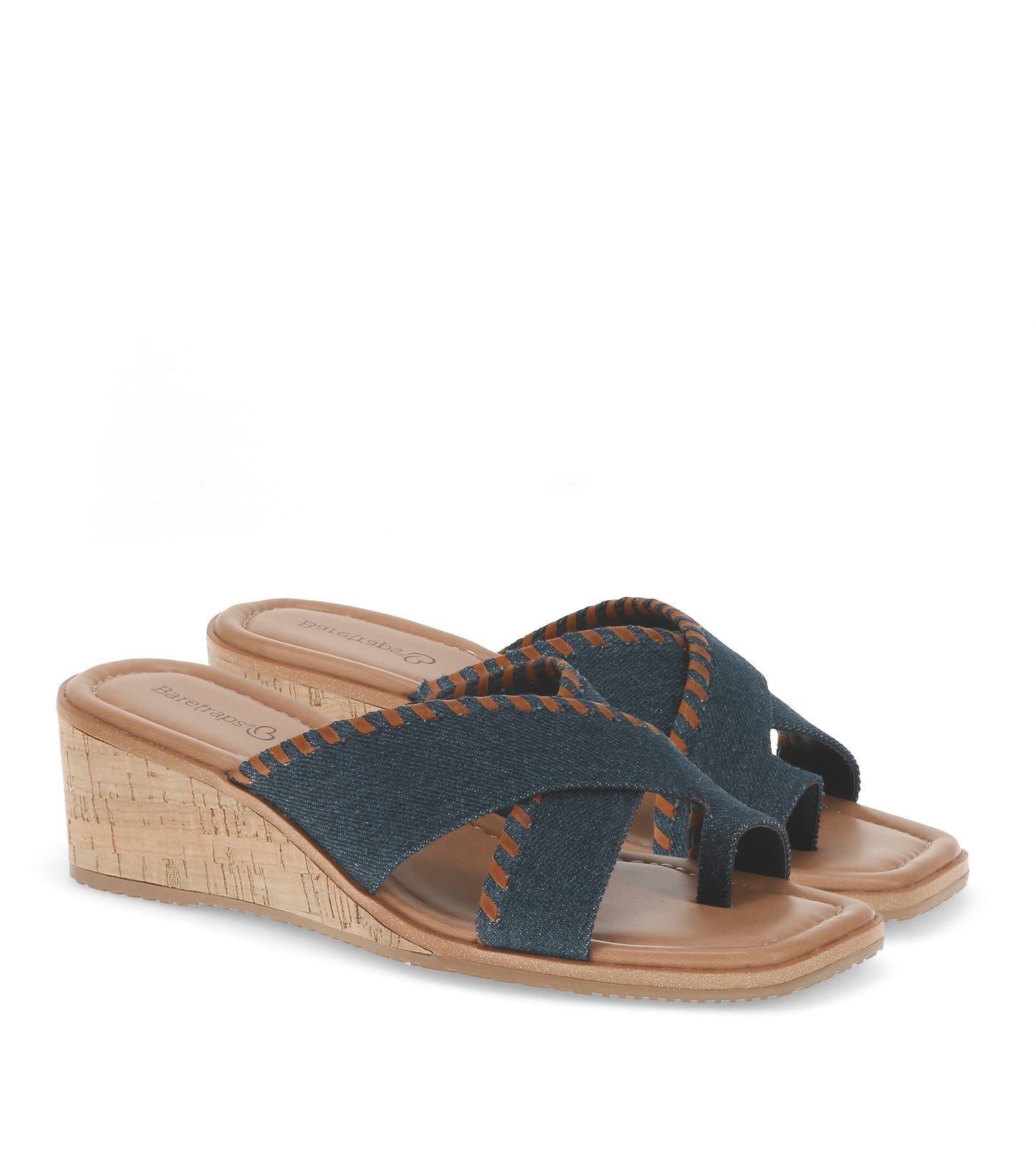 Paige Wedge Sandal Dark Denim - Women